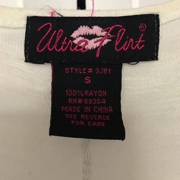 White Fringe Tank Top - Picture 2 of 4